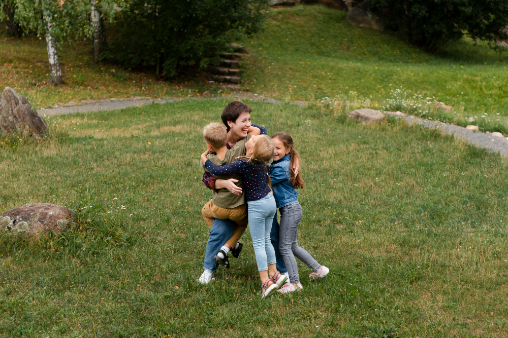 Family together